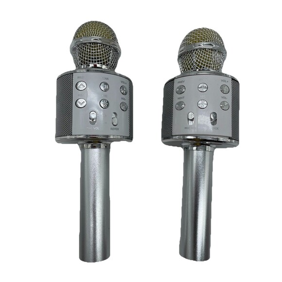 Merkury Innovations Star Studio Voice Dual Wireless Mic Bluetooth Good Tested - Picture 1 of 10